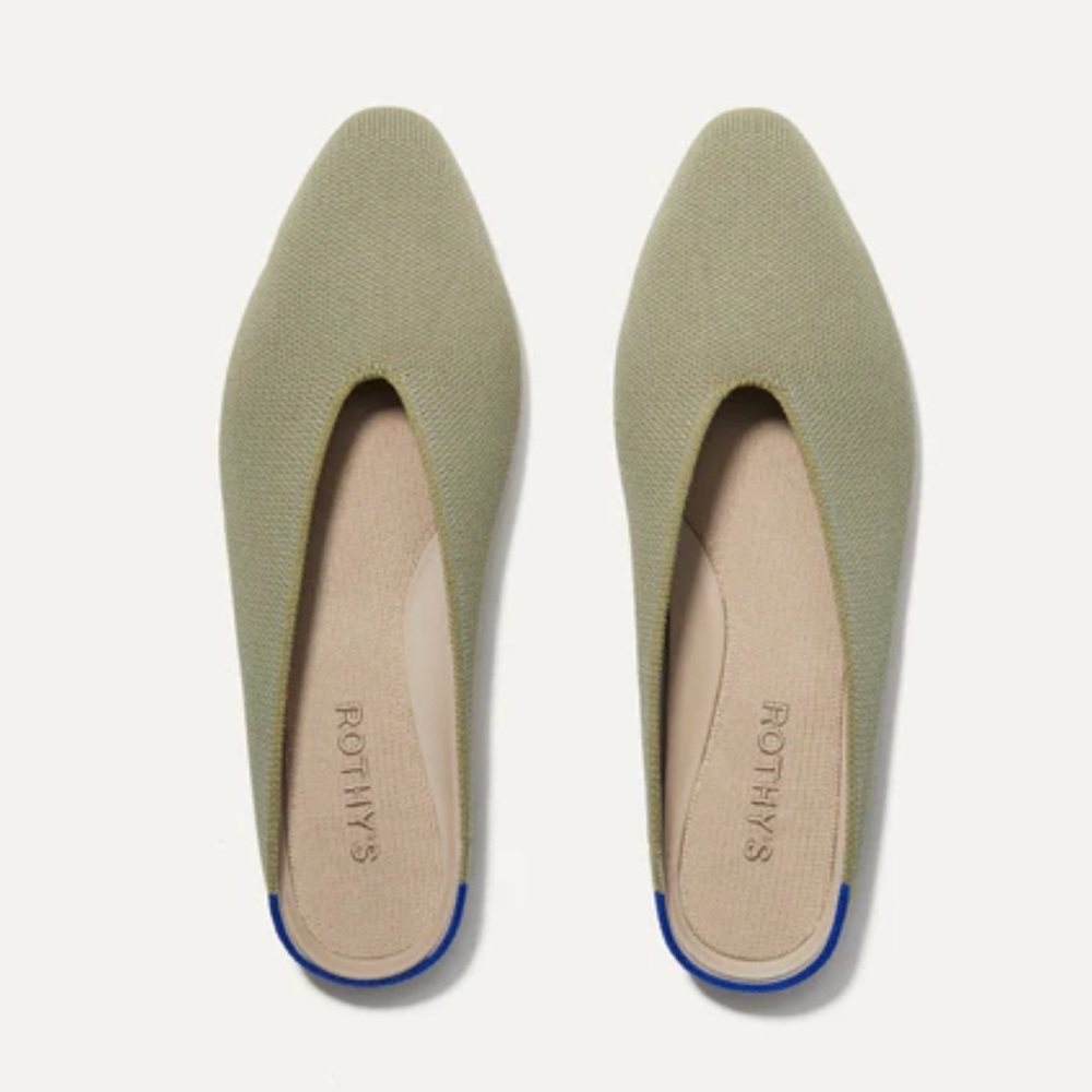 Rothy's the Almond Demi Loafer in Cedar